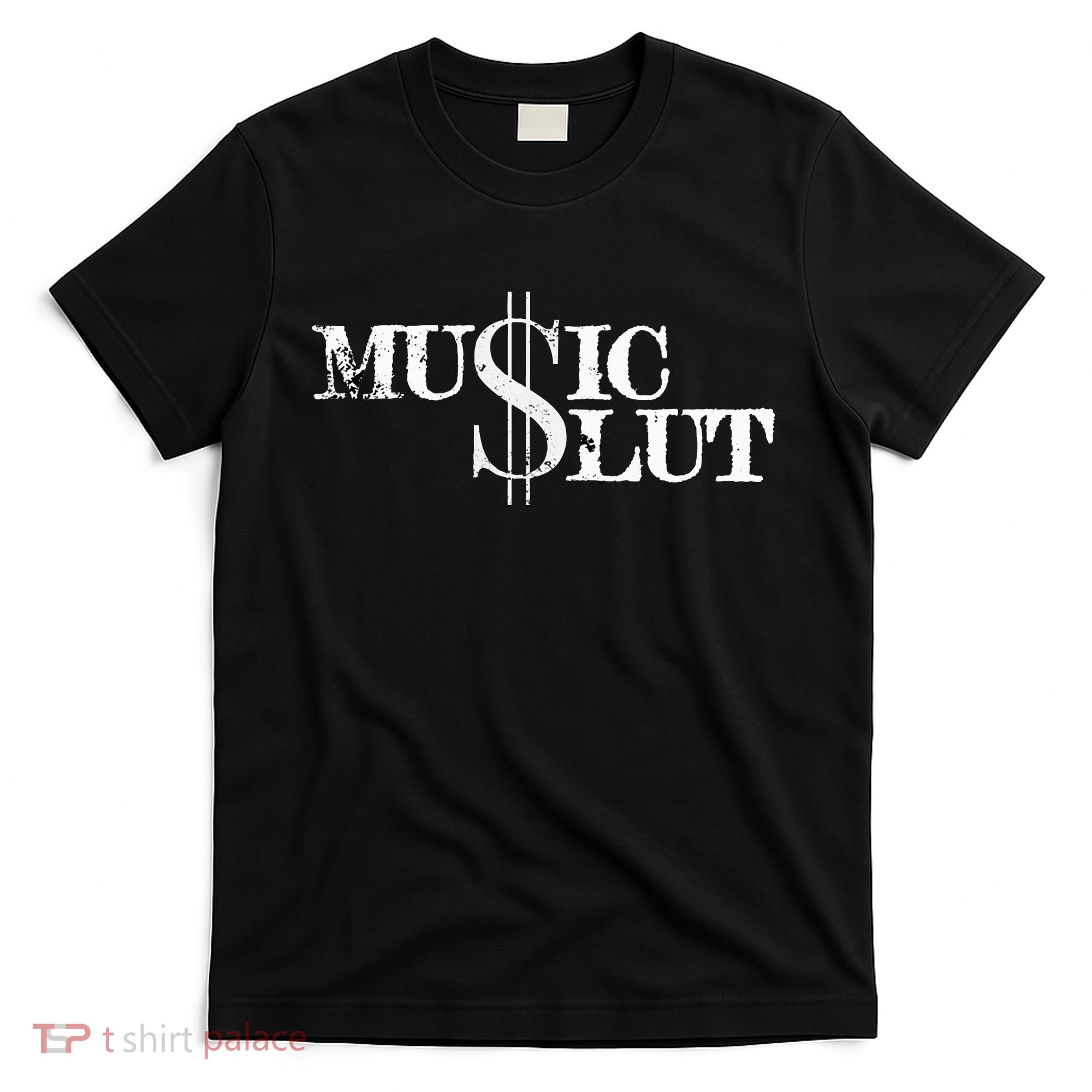 Funny Distressed Music Slut T-Shirt