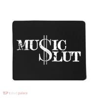 Funny Distressed Music Slut Mousepad thumb 0