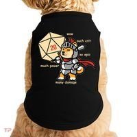 Funny DOGE Meme DnD Dungeons And Dragon Doggie Tank thumb 0