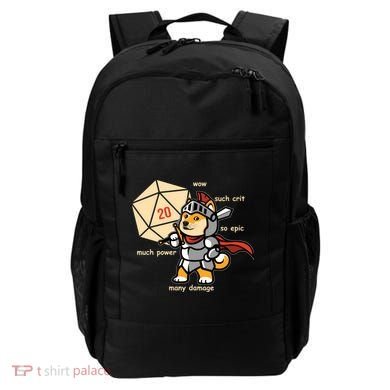 Funny DOGE Meme DnD Dungeons And Dragon Backpack