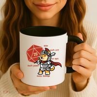 Funny DOGE Meme DnD Dungeons And Dragon Coffee Mug thumb 3