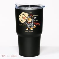 Funny DOGE Meme DnD Dungeons And Dragon Tumbler thumb 0