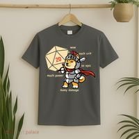 Funny DOGE Meme DnD Dungeons And Dragon T-Shirt thumb 2