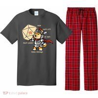Funny DOGE Meme DnD Dungeons And Dragon Pajama Set thumb 0