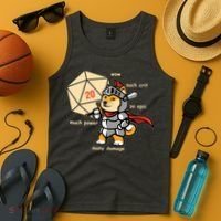 Funny DOGE Meme DnD Dungeons And Dragon Tank Top thumb 4