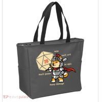 Funny DOGE Meme DnD Dungeons And Dragon Tote Bag thumb 2