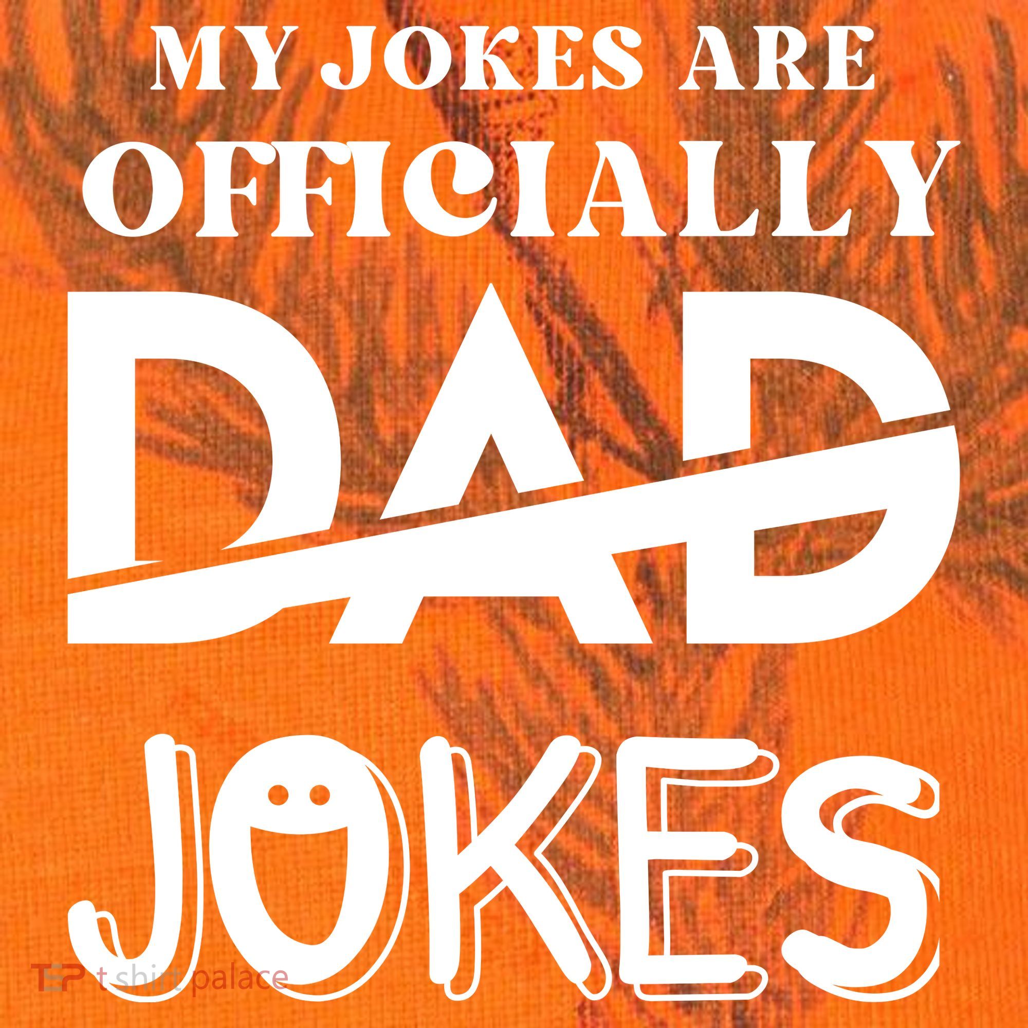 Fathers Day My Jokes Are Officially Dad Jokes Wife Daughter Kati Licensed 12" Camo Cuffed Beanie