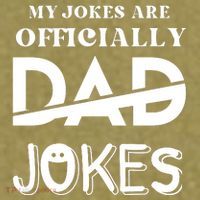 Fathers Day My Jokes Are Officially Dad Jokes Wife Daughter Garment-Dyed Women's Muscle Tee thumb 6