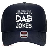 Fathers Day My Jokes Are Officially Dad Jokes Wife Daughter Hat thumb 0