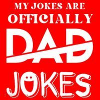 Fathers Day My Jokes Are Officially Dad Jokes Wife Daughter Santa Hat thumb 1