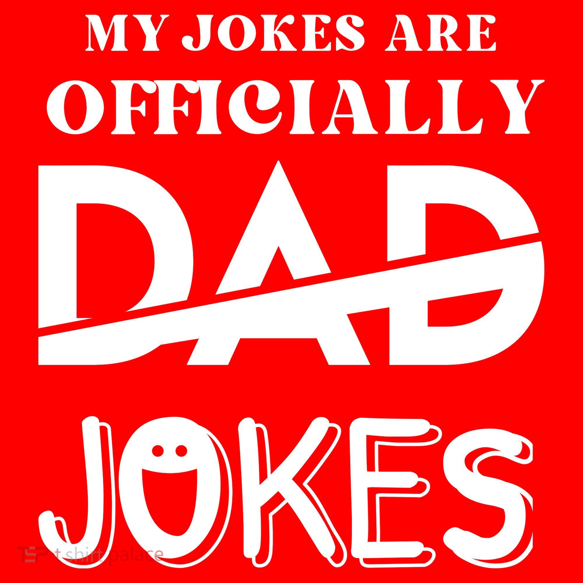 Fathers Day My Jokes Are Officially Dad Jokes Wife Daughter Santa Hat