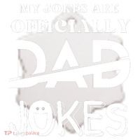 Fathers Day My Jokes Are Officially Dad Jokes Wife Daughter Ceramic Ornament thumb 2