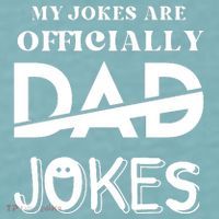 Fathers Day My Jokes Are Officially Dad Jokes Wife Daughter Sueded Cloud Jersey T-Shirt thumb 2