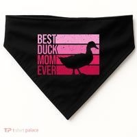 Funny Duck Mom Art For Womens Mother's Day Duck Lovers USA-Made Doggie Bandana thumb 0
