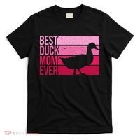 Funny Duck Mom Art For Womens Mother's Day Duck Lovers T-Shirt thumb 0