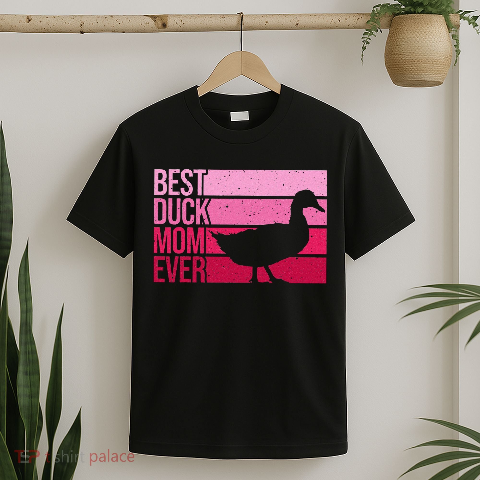 Funny Duck Mom Art For Womens Mother's Day Duck Lovers T-Shirt