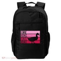Funny Duck Mom Art For Womens Mother's Day Duck Lovers Backpack thumb 0