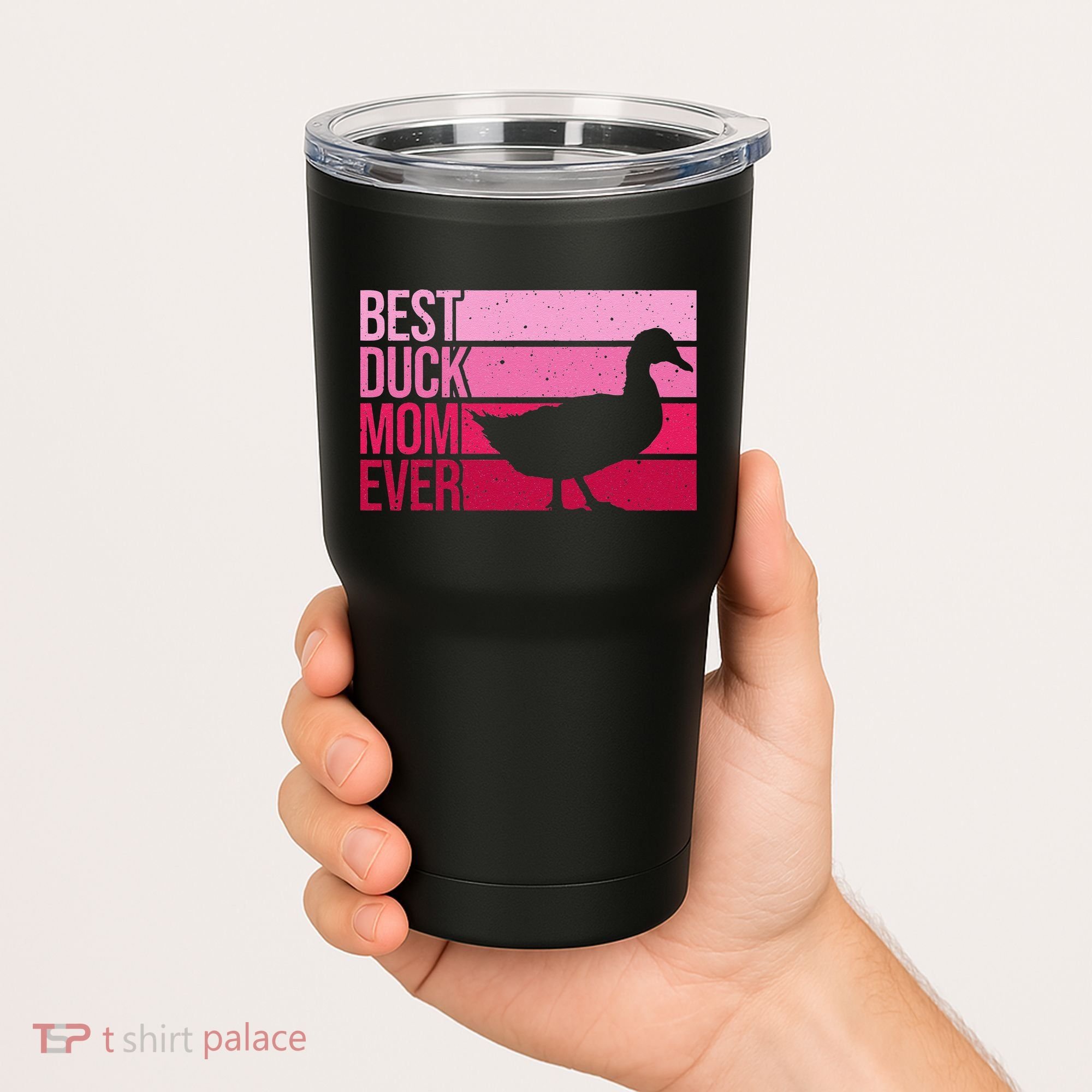 Funny Duck Mom Art For Womens Mother's Day Duck Lovers Tumbler