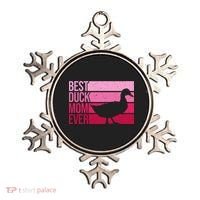 Funny Duck Mom Art For Womens Mother's Day Duck Lovers Ornament thumb 0
