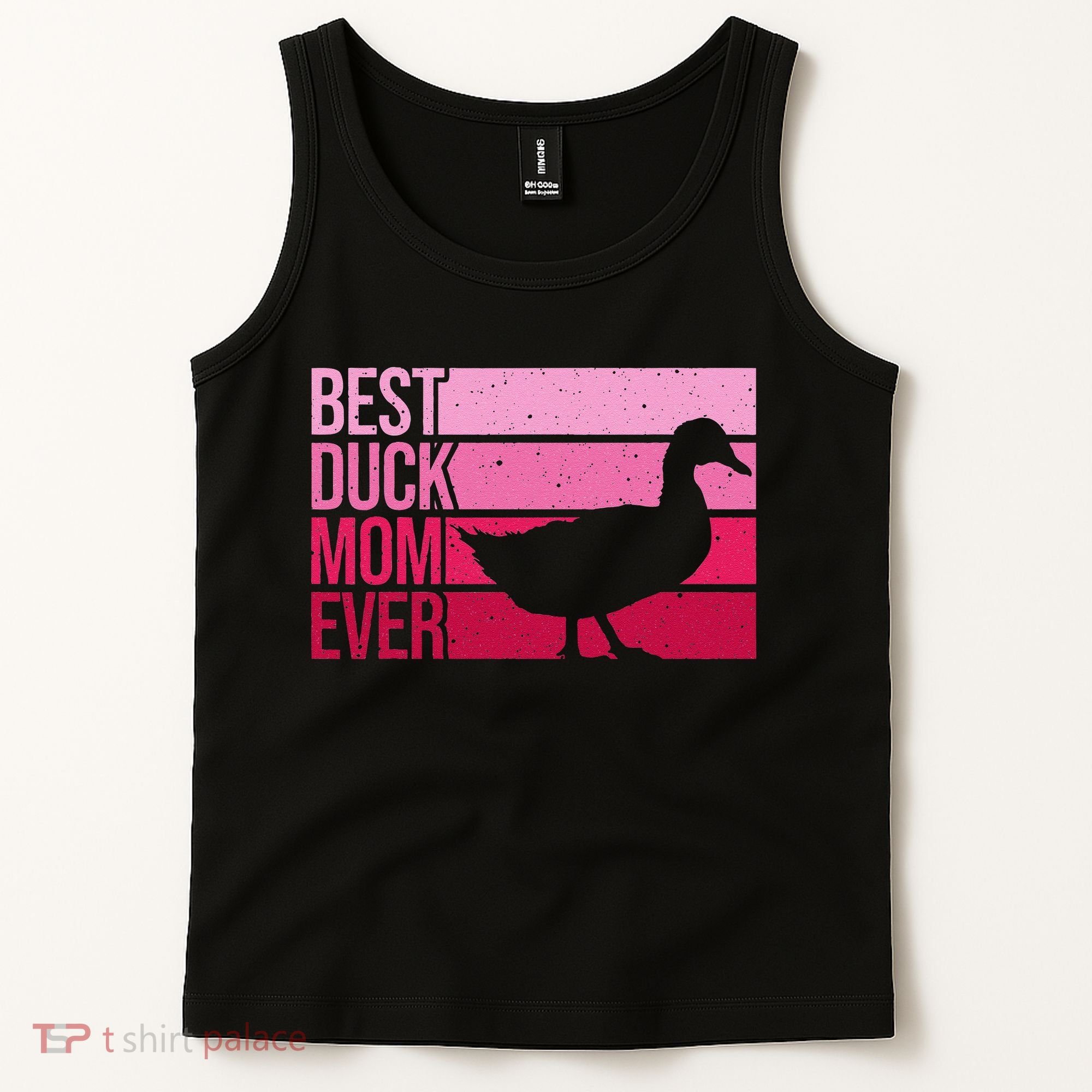 Funny Duck Mom Art For Womens Mother's Day Duck Lovers Tank Top
