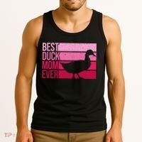 Funny Duck Mom Art For Womens Mother's Day Duck Lovers Tank Top thumb 3