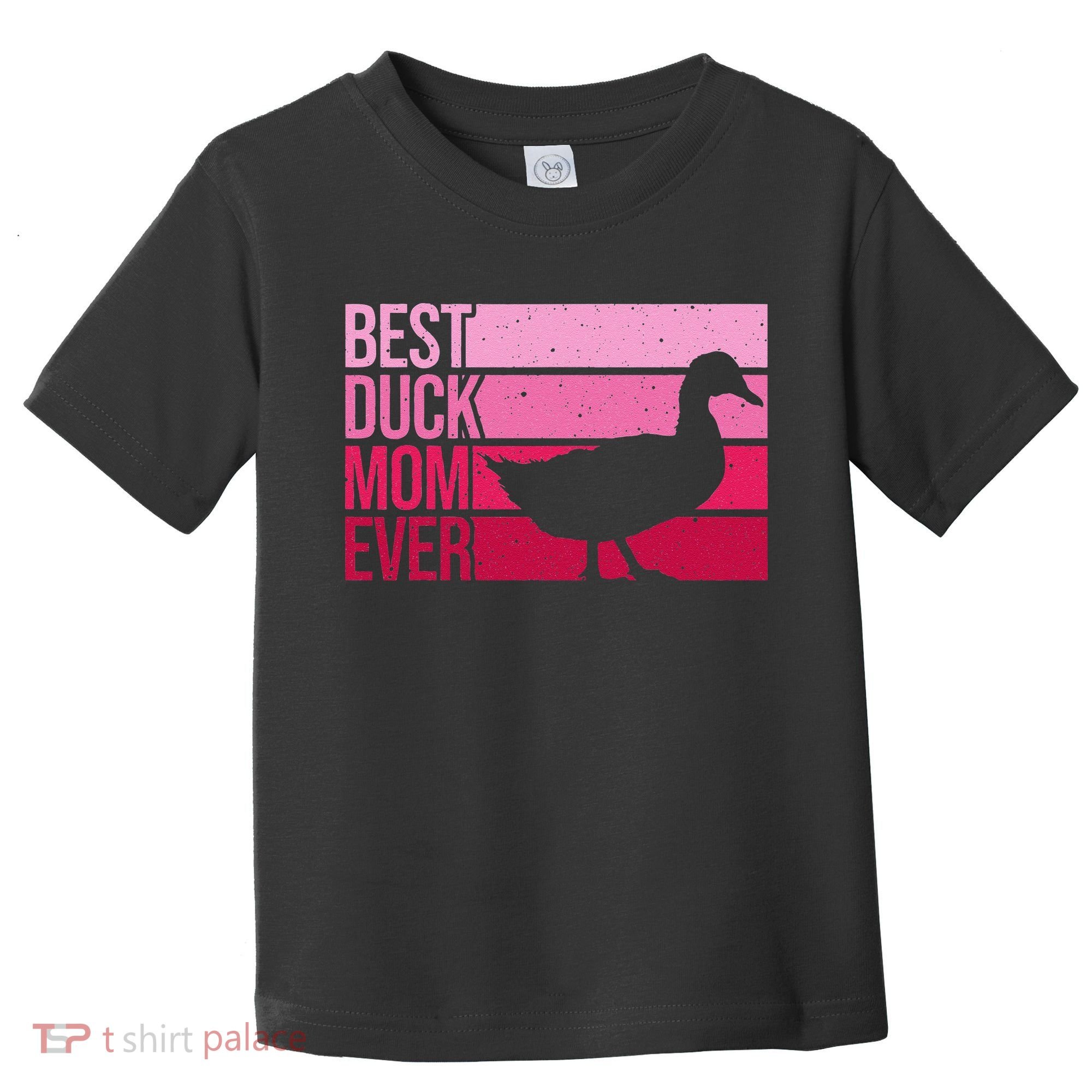 Funny Duck Mom Art For Womens Mother's Day Duck Lovers Toddler T-Shirt