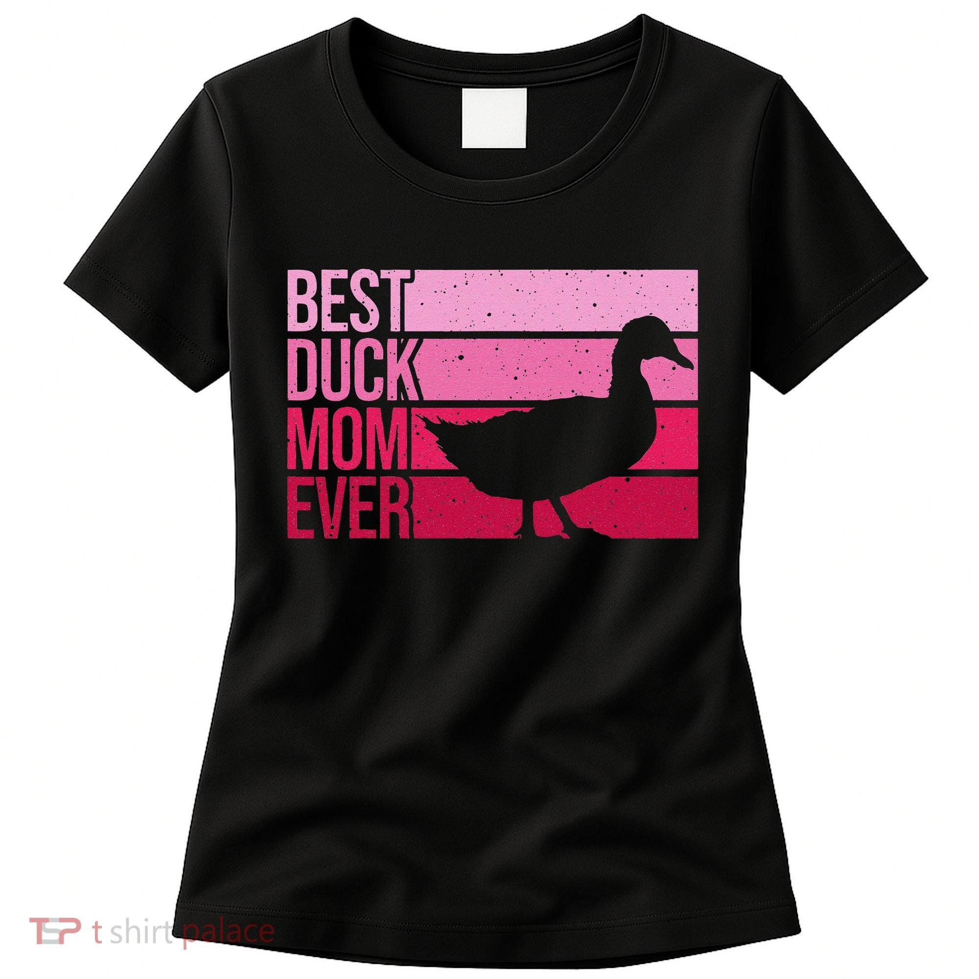 Funny Duck Mom Art For Womens Mother's Day Duck Lovers Women's T-Shirt