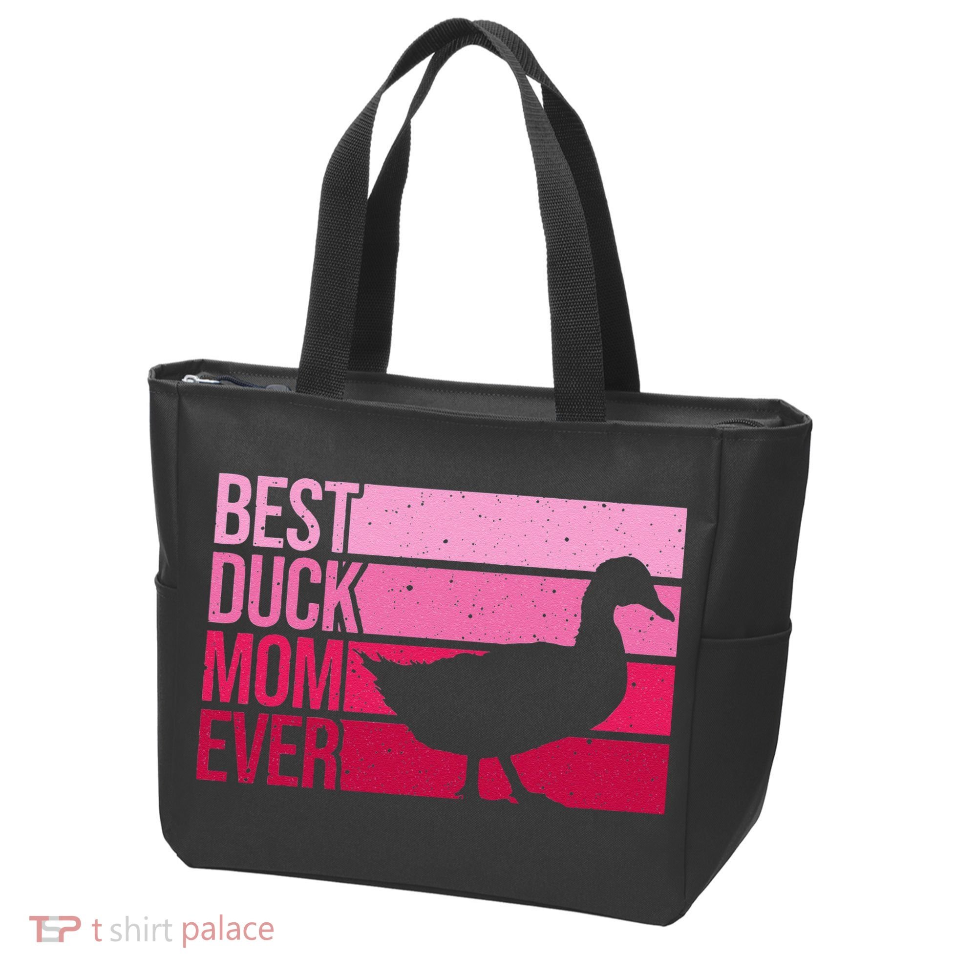 Funny Duck Mom Art For Womens Mother's Day Duck Lovers Tote Bag