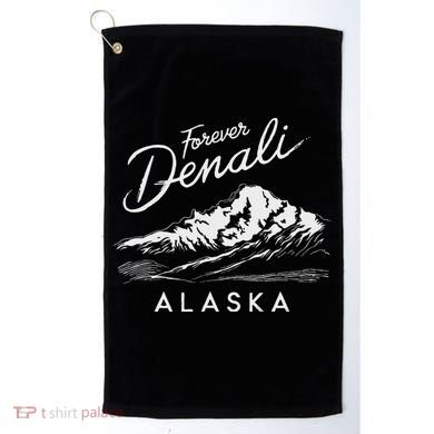 Forever Denali National Park Alaska Golf Towel