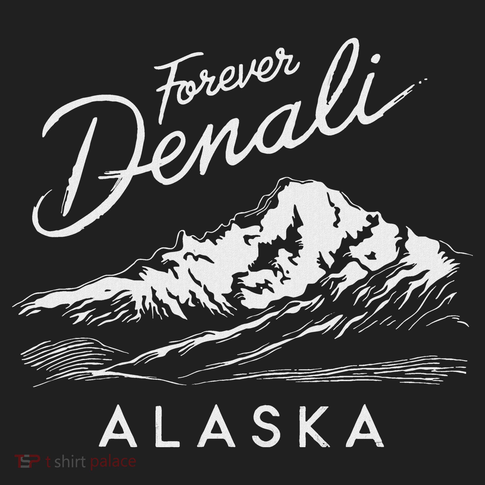 Forever Denali National Park Alaska Golf Towel