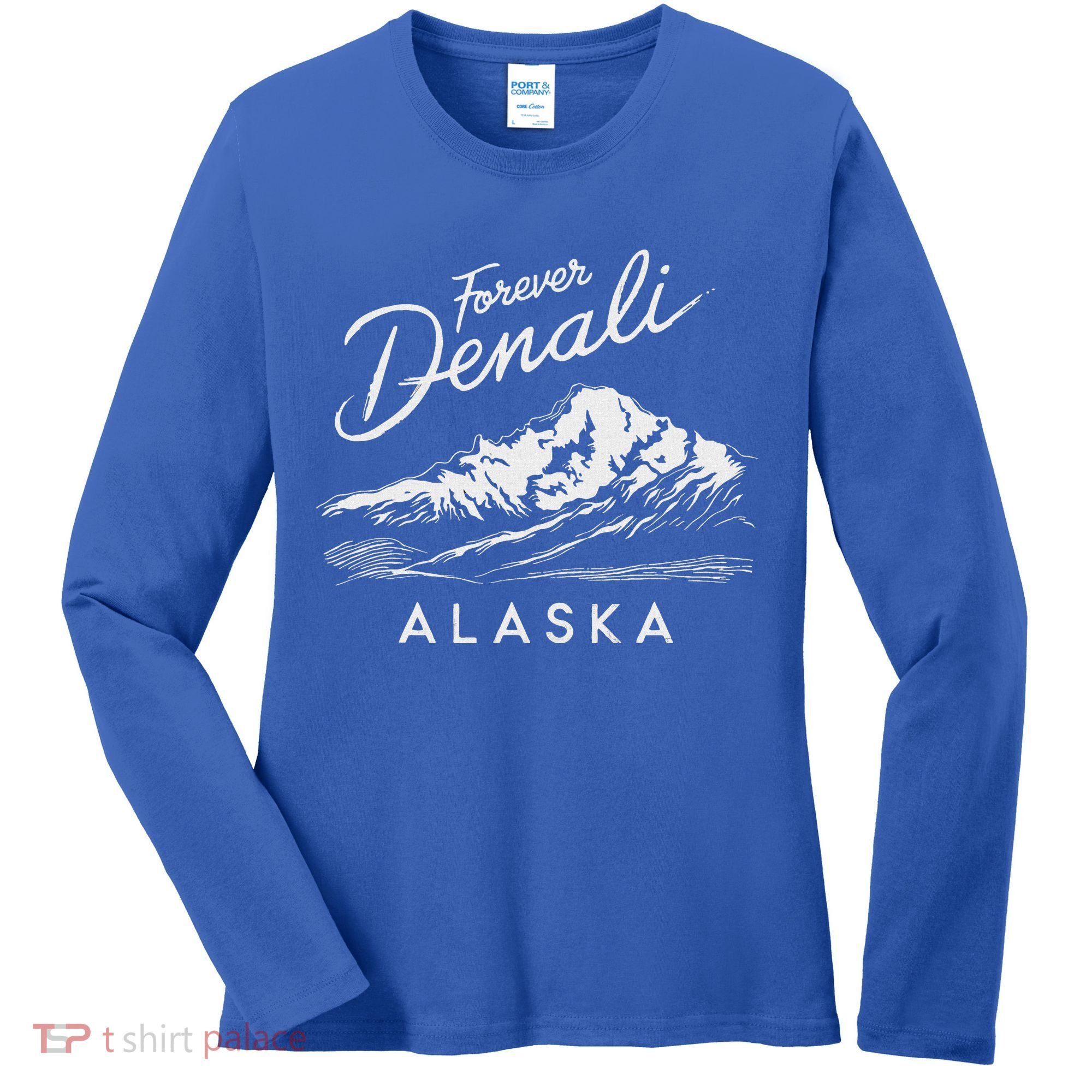 Forever Denali National Park Alaska Women's Long Sleeve Shirt