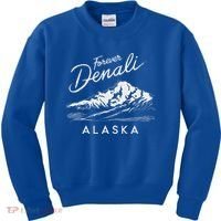 Forever Denali National Park Alaska Kids Sweatshirt thumb 0