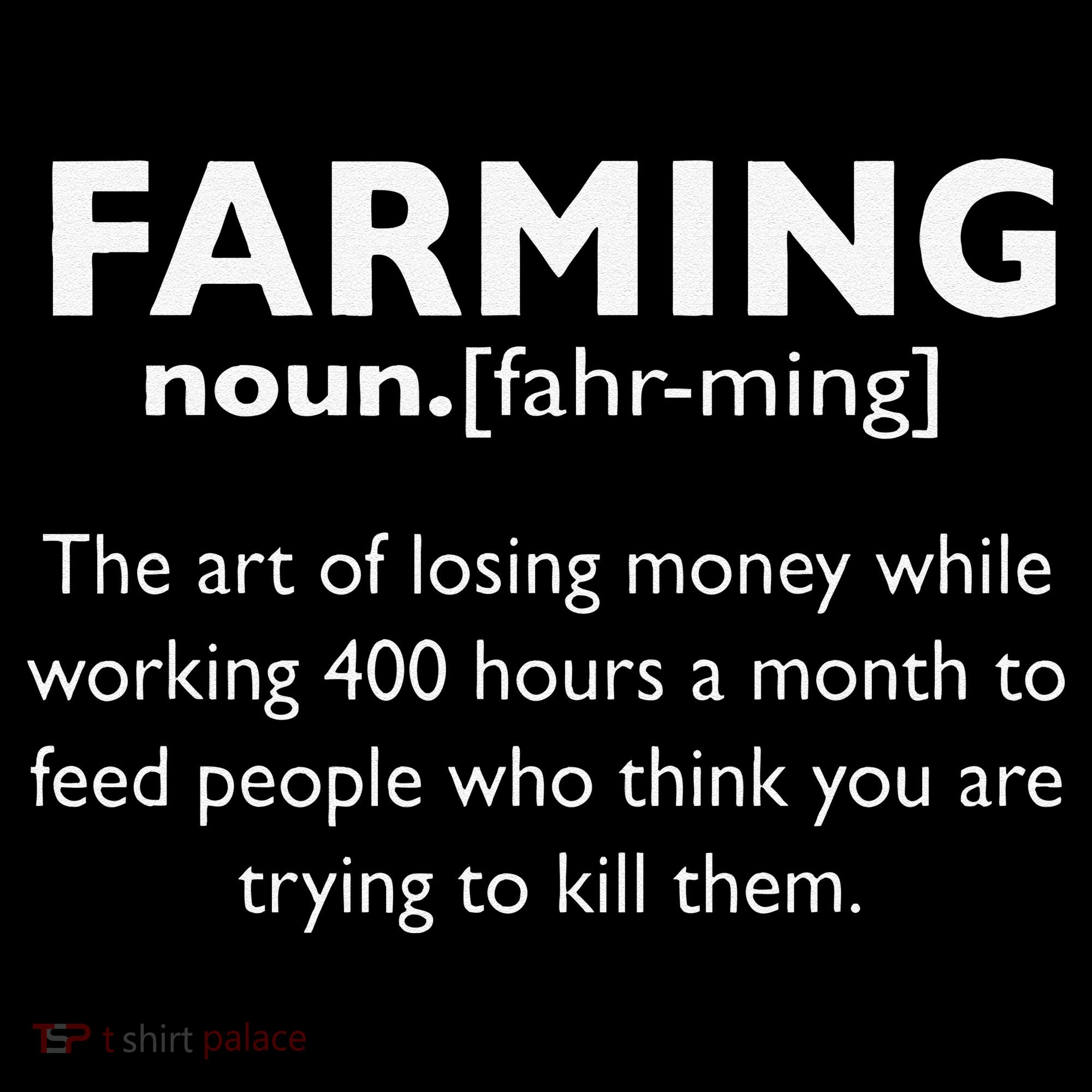 Farming Definition Noun Gift Funny Farmer Coaster