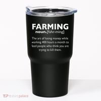 Farming Definition Noun Gift Funny Farmer Tumbler thumb 0