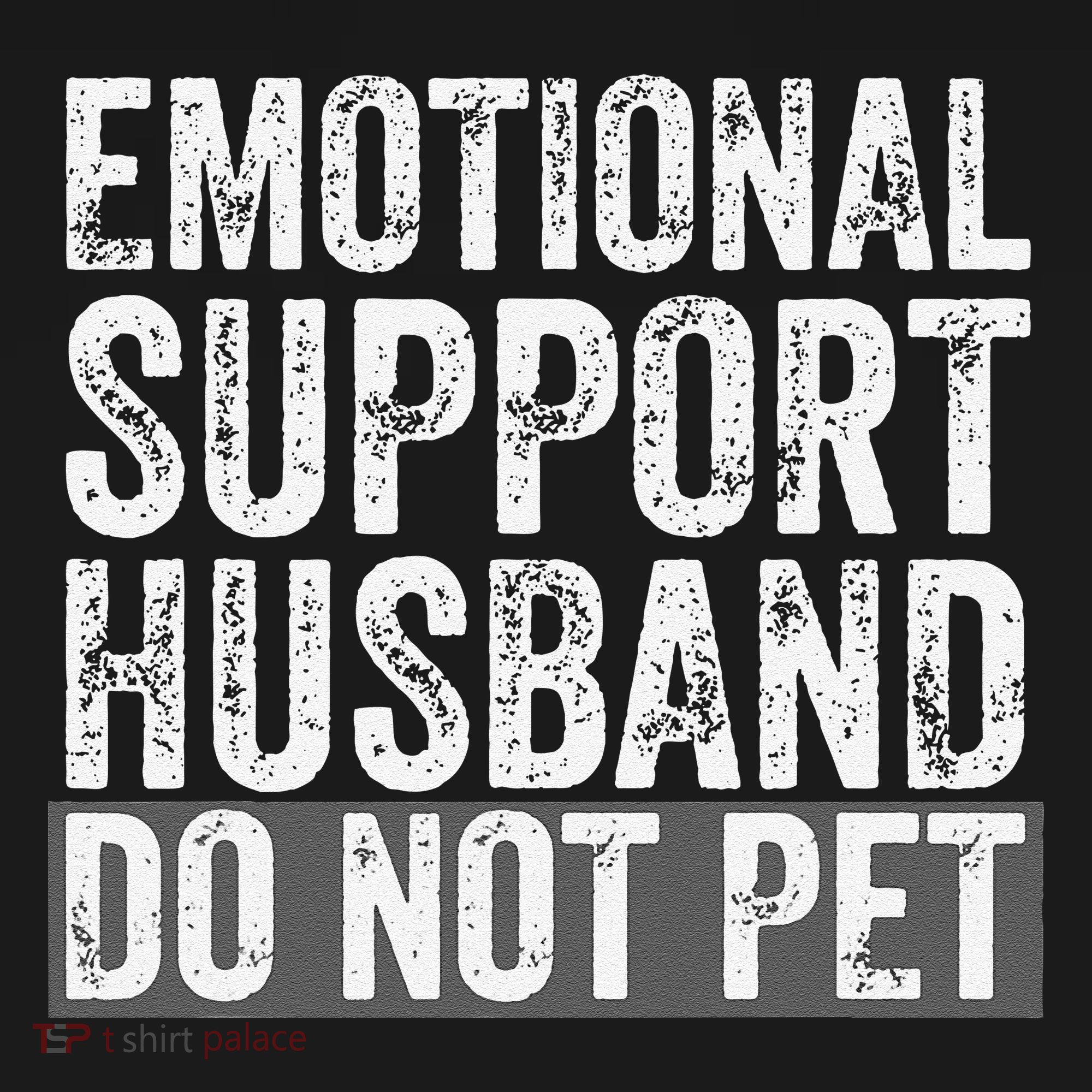 Funny Do Not Pet Emotional Support Husband Backpack