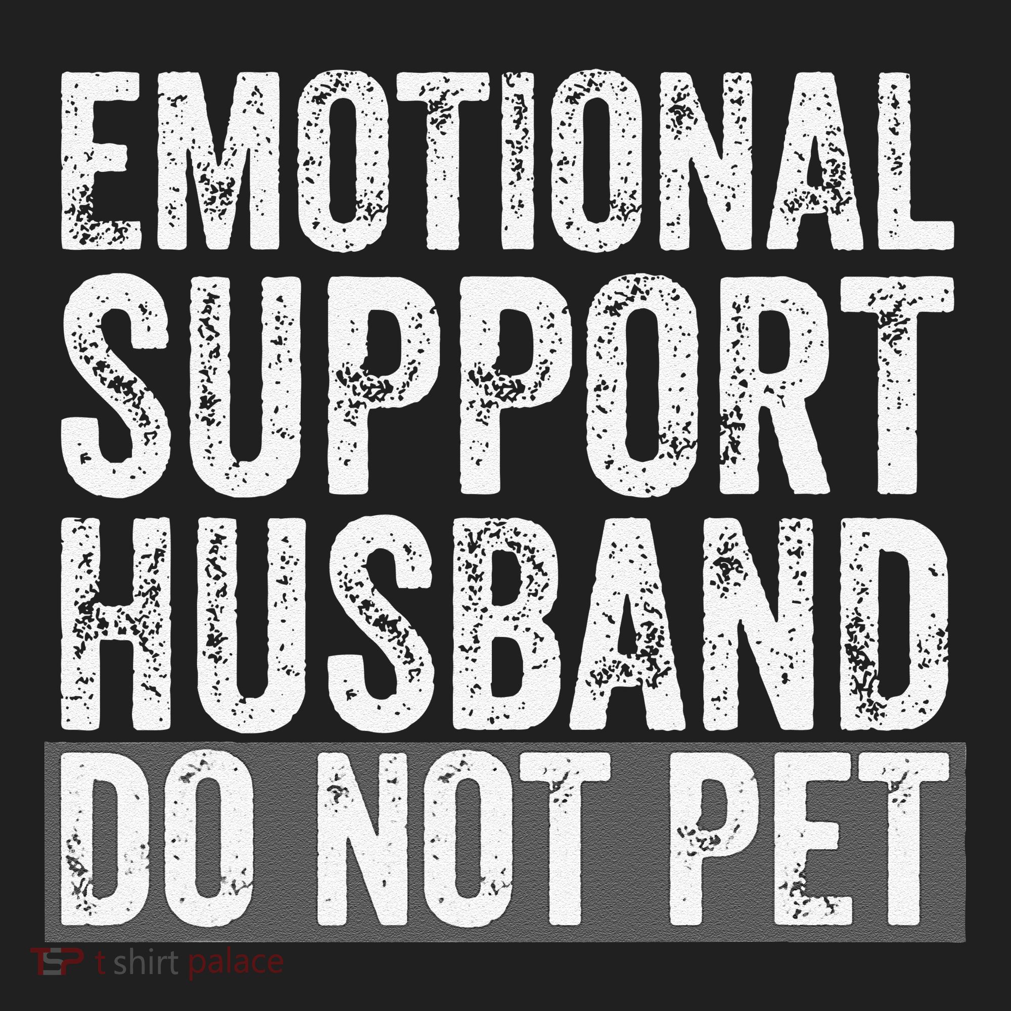Funny Do Not Pet Emotional Support Husband Beanie