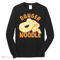 Funny Danger Noodle Snake Boy Snakes Meme Ball Python Long Sleeve Shirt thumb 0
