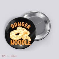 Funny Danger Noodle Snake Boy Snakes Meme Ball Python Button thumb 0
