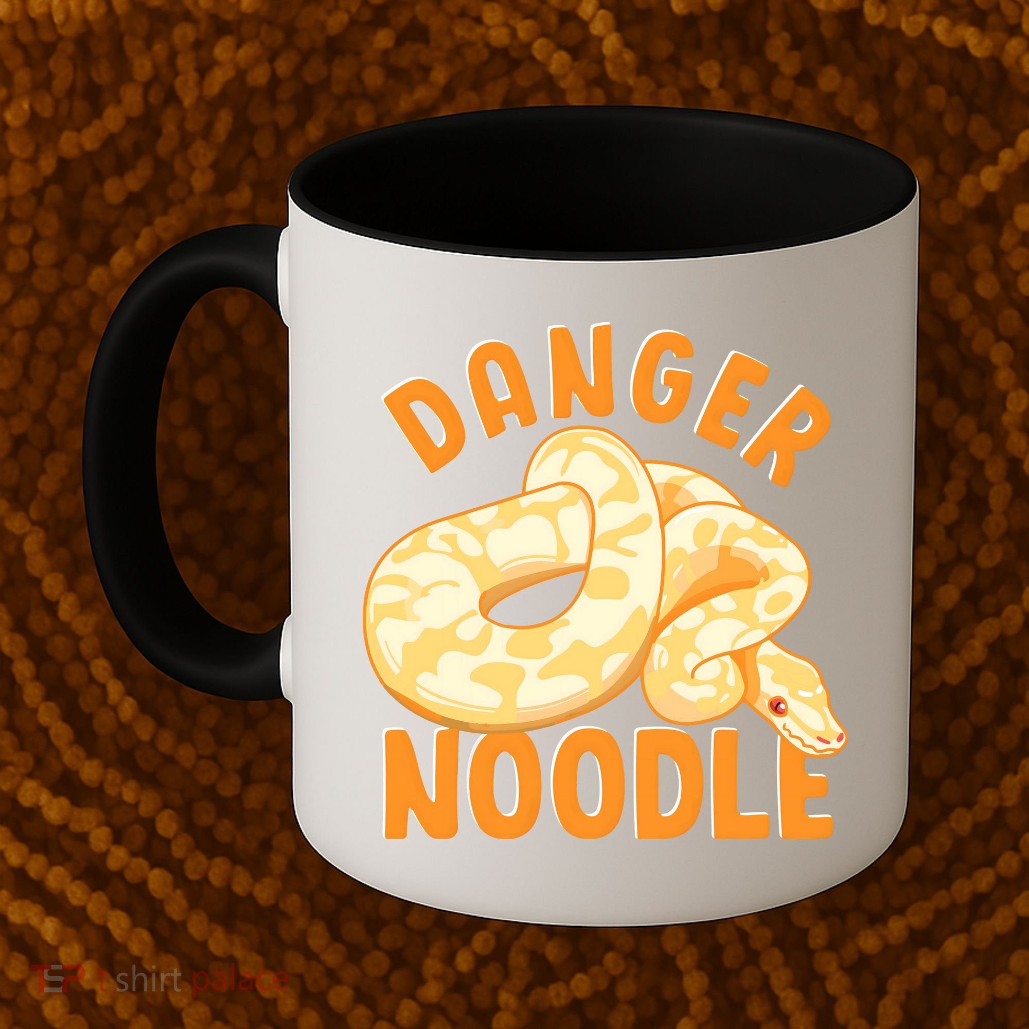 Funny Danger Noodle Snake Boy Snakes Meme Ball Python Coffee Mug
