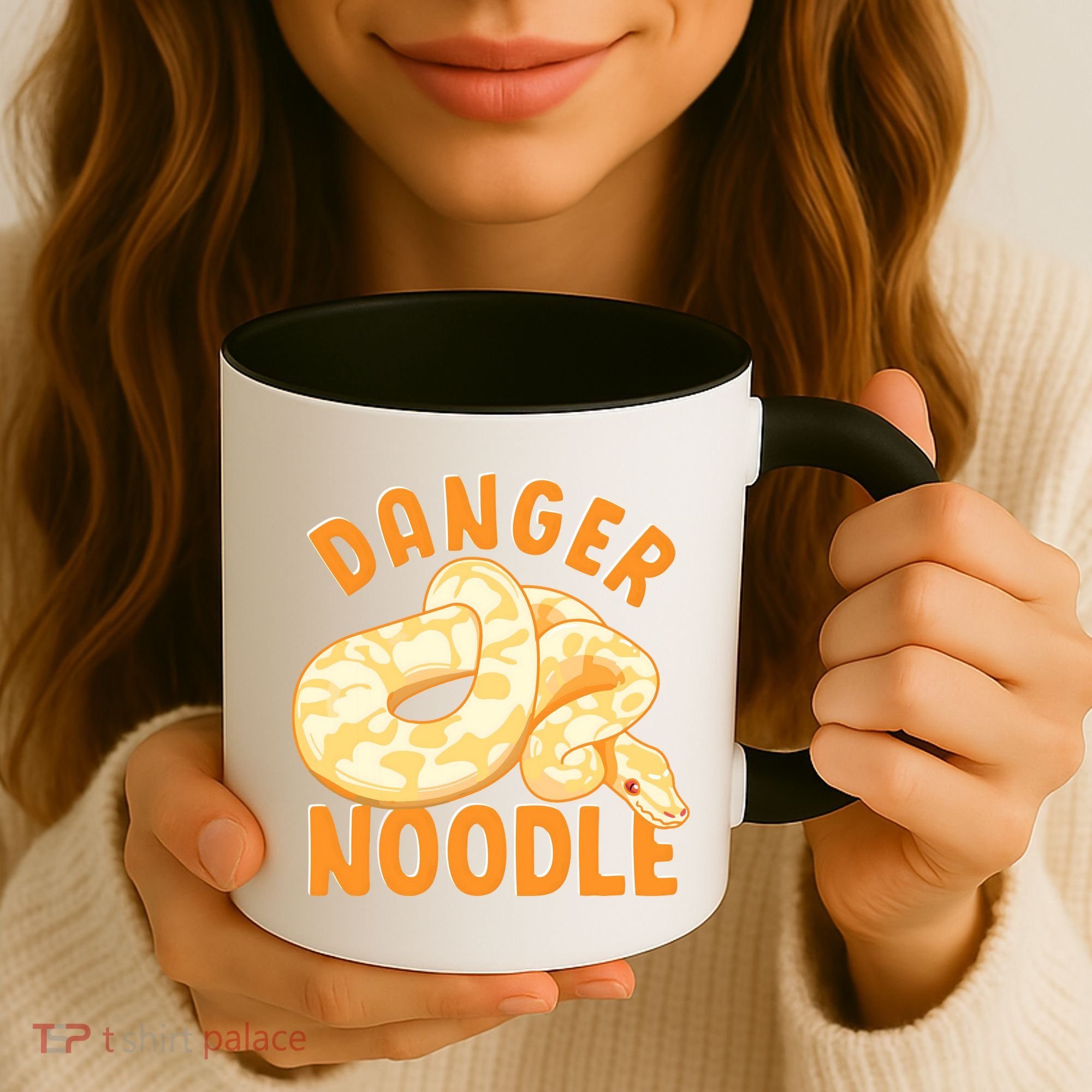 Funny Danger Noodle Snake Boy Snakes Meme Ball Python Coffee Mug