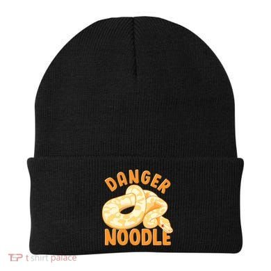 Funny Danger Noodle Snake Boy Snakes Meme Ball Python Beanie