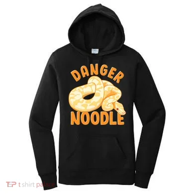 Funny Danger Noodle Snake Boy Snakes Meme Ball Python Women's Hoodie