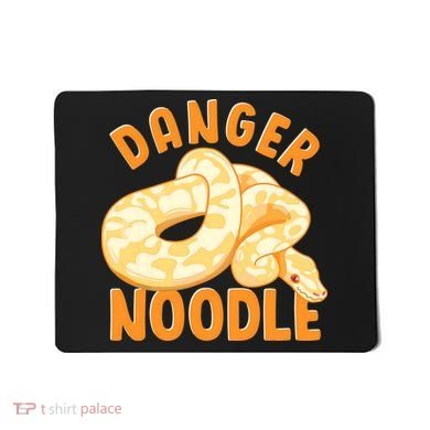 Funny Danger Noodle Snake Boy Snakes Meme Ball Python Mousepad