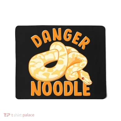 Funny Danger Noodle Snake Boy Snakes Meme Ball Python Mousepad