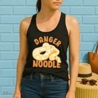 Funny Danger Noodle Snake Boy Snakes Meme Ball Python Women's Tank Top thumb 2