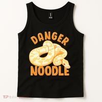 Funny Danger Noodle Snake Boy Snakes Meme Ball Python Tank Top thumb 2