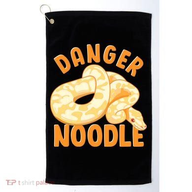 Funny Danger Noodle Snake Boy Snakes Meme Ball Python Golf Towel
