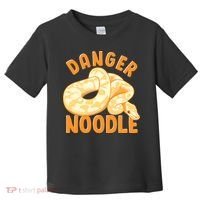 Funny Danger Noodle Snake Boy Snakes Meme Ball Python Toddler T-Shirt thumb 0