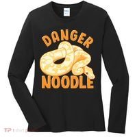 Funny Danger Noodle Snake Boy Snakes Meme Ball Python Women's Long Sleeve Shirt thumb 0