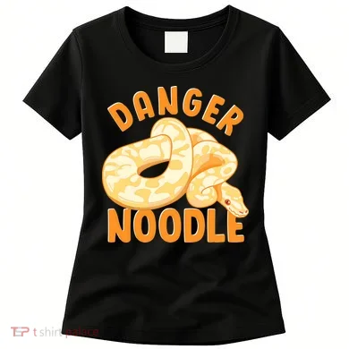 Funny Danger Noodle Snake Boy Snakes Meme Ball Python Women's T-Shirt